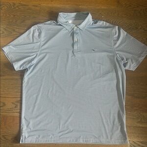 Vineyard Vines Blue Polo Shirt Classic Design